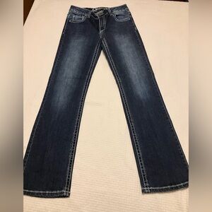 Petrol Heather‎ Dark Low Rise Skinny Leg Jeans Women’s Size 8 W30 L34
